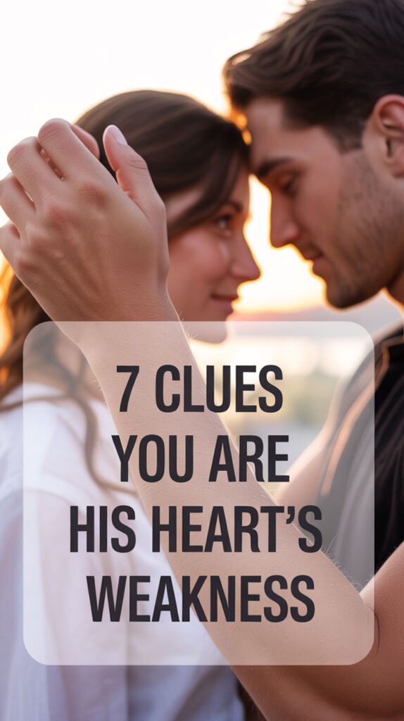 7-Clues-You-are-His-Heart’s-Weakness