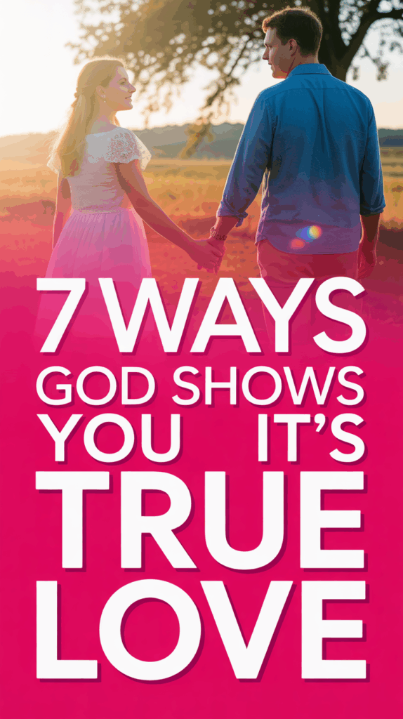 7 Ways God Shows You It's True Love