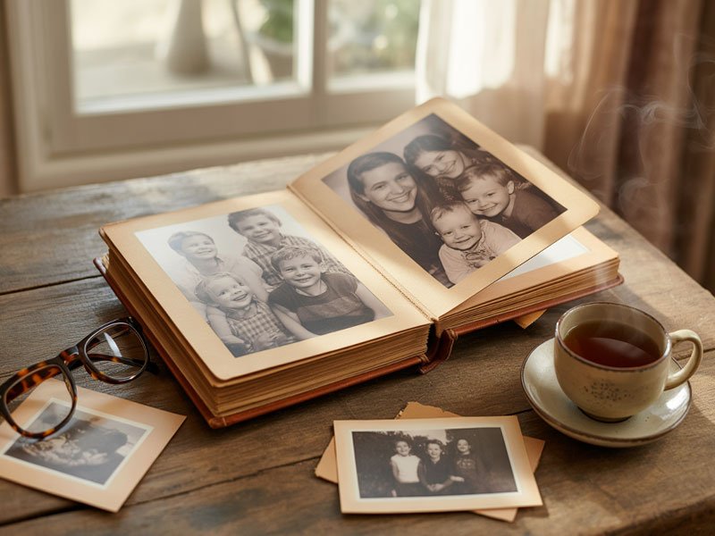 A-customized-family-photo-album-full-of-memories
