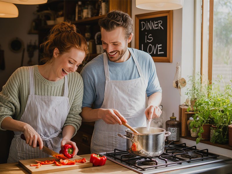 Cook a Simple Meal Together