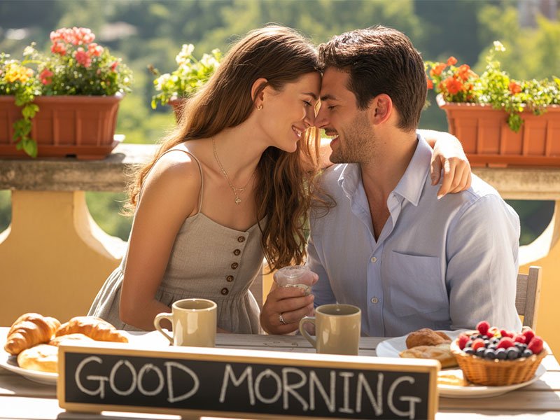 Enjoy a Slow Morning Together Over Breakfast