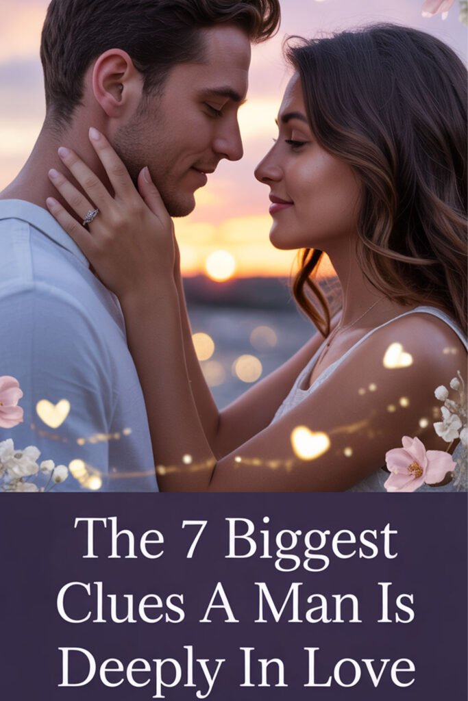 The 7 Biggest Clues a Man Is Deeply in Love